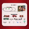 Paquete en Inglés Transfronterizo Set de Vías de Tren de Vapor Retro Tren Eléctrico Simulado Juguetes para Niños de Amazon