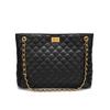 Bolso Grande de Mujer con Patrón de Diamantes 2026 Nuevo de Moda Bolso de Hombro con Cadena Estilo Chanel Versátil Bolso Tote Cruzado para el Día a Día