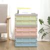 Caja de Almacenamiento para el Hogar Kangjiabao Caja de Plástico Plegable a Prueba de Polvo para el Hogar Caja de Almacenamiento Ropa Caja Ajustada Miscelánea Libros