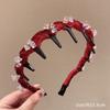 Exquisite Tiara de Miçangas para Mulheres 2025 Novo Estilo Tiara que Aumenta a Altura com um Toque de Luxo e Elegante Acessório de Cabelo