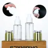 Botella Cosmética Acrílica Vidrio Transparente Botella Dosificadora de Emulsión Botella para Crema Exfoliante Spray para Tónico Reenvasado