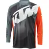 Ropa de Descenso Ktm de Venta Caliente en Comercio Exterior, Ropa de Carreras de Motocicleta Todoterreno, Camiseta Transpirable de Secado Rápido para Bicicleta de Montaña