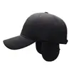 Gorra de Béisbol Nueva de Otoño e Invierno para Hombre con Forro de Felpa, Engrosada, Protectora de Orejas para Ciclismo, Cortavientos, Cálida y Moderna