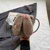 Bolso de felpa transfronterizo para mujer, nueva colección otoño 2026, diseño moderno y único, bolso cruzado popular, bolso para teléfono estilo coreano