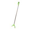 Pinza de basura con pinza manual, pinza sanitaria, limpieza y ahorro de mano de obra, recogedor de basura de acero inoxidable, mango largo, higiene del hogar