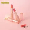 Atacado de fábrica tubo de batom com pintura de borracha tubo vazio boca oblíqua 11,2 mm tubo de batom de plástico rosa material de embalagem cosmética