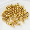 Accesorios de Cuentas Sueltas Cascabeles Pequeños Cascabeles Metálicos Dorados Electrochapados al Vacío Accesorios para Pulseras Collares Joyería de Cuentas para Manualidades