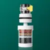 Filtro de Torneira Conector de Chuveiro Purificador de Água Rotativo Extensor Purificador de Água da Torneira Doméstica Destacável e Lavável