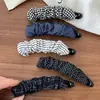 Presilha Banana Plissada com Bolinhas Retrô para Mulheres 2025 Novo Estilo Presilha de Rabo de Cavalo na Parte de Trás da Cabeça Presilha de Cabelo Moda Acessórios de Cabelo