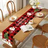 Bandera de Mesa Nueva Navideña Transfronteriza 2026 Mantel Decorativo de Año Nuevo Suministros de Decoración para Fiestas Festivas de Alto Valor Personalización