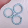 Fecho de Mola Colorido Pintado Argola para Mala Fecho de Mola Aberto Acessórios para Joias Chaveiro Anel de Cartão de Metal Anel para Livro