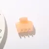 Pinza para el pelo linda de 4 cm para mujer, pinza para el pelo Morandi, estilo coreano, simple, para la parte trasera de la cabeza, pinza de tiburón, accesorios para el pelo, tocado