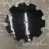 Cuchillas de rastrillo de discos Acero de resorte 65Mn Cuchillas de arado dentadas Piezas de maquinaria agrícola Tratadas térmicamente Resistentes al desgaste Venta al por mayor Cuchillas de rastrillo de discos