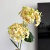 Hortensia Artificial Ángel de 2 Cabezas para Boda, Hotel, Decoración del Hogar, Paisajismo, Arreglo Floral, Arreglo de Flores de Hortensia Artificial