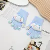Guantes Lindos de Dibujos Animados para Niños Cálidos de Invierno y a Prueba de Frío Bebé de Dibujos Animados Engrosados de Cinco Dedos Sanrio para Niños y Niñas