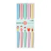 Palillos coloridos de alto valor para uso doméstico, un par por persona, corazón rosa femenino, macarrón, resistentes a altas temperaturas, palillos de aleación antimoho