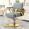 Silla de Peluquería, Silla de Salón, Taburete Útil para Cortar el Cabello, Silla de Lujo Ligero para Permanentes y Tintes, Altura Ajustable, Silla Giratoria para Aseo, Venta al por Mayor