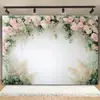 Tecido de Fundo para Decoração de Casamento Novo Estilo Chinês, Tecido de Fundo Novo para Encontro de Dia dos Namorados Transfronteiriço, Tecido de Parede de Flores para Banquete de Noivado