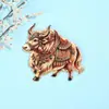 Imanes metálicos para refrigerador de Xizang con figuras étnicas, souvenirs turísticos culturales y creativos con temática de yak