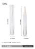 Nuevo 2ml5ml Embotellado de Esencia Labial Tubo de Brillo Labial Material Envoltorio de Brillo Labial Tubo Vacío de Aceite Labial Pluma Giratoria