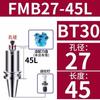 Processamento Porta-ferramentas Bt40 Torno Cnc Fresa Cnc Haste de Conexão de Disco Bt50Fmb22 Porta-fresa Plana Fresadora