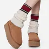 Meias de tricô para Outono e Inverno meias JK de pelo y2g hot girl cobertura de perna para todas as ocasiões meias para botas de neve coleção de meias lolita