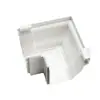 Accesorios para Bajante de Canalón Tipo K Resistente a la Corrosión, Resistente a los Rayos UV, Ecológico y Duradero para Desagüe de Villa - Esquina de Alero a 90 Grados para Canalón de 5.2K