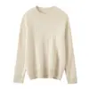 Suéter de cashmere com gola alta, novo modelo outono e inverno 2026, blusa básica feminina slim fit, elegante suéter pulôver trançado