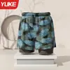 Bañador para Hombre, Nuevo Estilo Doble Capa Anti-Vergüenza, Pantalones de Baño para Playa y Aguas Termales para Hombre, Venta al por Mayor de Equipamiento para Natación
