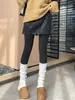 Saia de Renda Coreana de Nicho Ins com Barra Moda Versátil Camada Base para Sobreposição Cobertura do Quadril Saia Base
