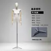 Estilo Coreano Corpo Plano Modelo Plano Adereços Manequim Feminino Vitrine Meio Corpo Mesa Loja de Roupas Suporte de Exibição de Modelo Corpo Inteiro