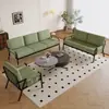 Sofá de Tecido para Sala de Estar, Apartamento de Aluguel, Quarto, Novo Sofá Duplo, Estilo Moderno Simples, Sofá Individual da Moda para Apartamentos Pequenos