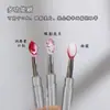 Pincel de Labios de Silicona con Tapa, Venta al por Mayor de Fabricante, Mango de Plástico, Mini Portátil para Brillo de Labios, Bálsamo Labial, Pincel Mezclador de Labios Maquillaje