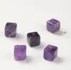 Cuentas Sueltas de Amatista Lavanda Natural en Forma de Corazón, Cuentas Espaciadoras de Corazón Transparente Color Melocotón Morado Claro, Accesorios para Manualidades con Cuentas Hechos a Mano, Venta al por Mayor desde el Fabricante