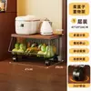 Prateleira de armazenamento para cozinha, carrinho pequeno, autoportante, multicamadas, móvel, multifuncional, para armazenar frutas e vegetais, e como prateleira de armazenamento geral