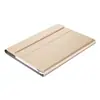 Directo de fábrica iPad Air/Air 2/Pro 9.7/2017/2018 Funda de cuero con teclado Bluetooth teclado desmontable