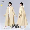 Impermeable de una pieza para adultos, impermeable para todo el cuerpo, a prueba de lluvia, unisex, portátil, con capucha, diseñado específicamente para ciclismo