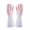 Luvas Domésticas para Lavar Louça para Mulheres, Ferramenta Mágica para Lavanderia, Luvas de Borracha Impermeáveis, Luvas Domésticas Finas de Látex Durável para Lavar Louça