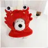 [Solo Ropa] Ropa para Cachorros West Highland Accesorios Lindos Suéter Sombrero Set de Abrigo