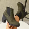 2026 Verano Nuevo Talla Grande para Mujer Casual Cómodos Estilo Británico Tacón Grueso Moda Elásticos Slip-On Zapatos Talla Única para Todos