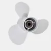 Acessórios para Motor de Popa 196cc Hélice de Plástico Nylon de 3 Lâminas Hélice para Motor Marítimo a Gasolina Reparo