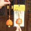 Saquito de Hoja de Bodhi para el Año del Caballo, Amuleto de Templo y Sitio Turístico, Bolsita de Oración para la Salud y la Seguridad, Saquito de Incienso, Colgante de Regalo Navideño