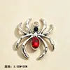 Cross-border retro dark wind spider colar gótico vento incrustado liga pingente colar menina Halloween atacado