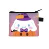 Monedero Serie Halloween Sanrio para Niñas, Billetera de Dibujos Animados de Aspecto Elegante, Bolsa para Audífonos con Cremallera Moderna y Linda, Caliente