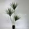 Decoración de planta artificial grande Nórdica planta verde artificial maceta decoración árbol árbol de la sangre de dragón interior sala de estar piso bonsái