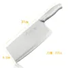 Cuchillo de Cocina Especial del Chef Acero Inoxidable Cuchillo para Cortar Carne de Cocina Mango Hueco Completamente de Acero Cuchillo para Rebanar