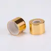 Suministro de fábrica 20 dientes anillo anodizado para botella de cuidado de la piel anillo para botella de aceite esencial anillo para botella de aceite esencial botella de vacío anillo de aluminio