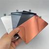 Espejo para Mascotas Chapa de Madera Madera de Bambú Maciza Fibra de Madera de Bambú Panel de Pared de Espuma de PVC Panel Metálico Coextruido de Carbón de Bambú Impermeable y a Prueba de Humedad