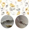 Cierre de Langosta de Cobre Chapado en Oro de 18 Quilates, Broche para Pulsera y Collar de Latón Chapado en Oro que Conserva el Color, Broche de Unión, Accesorios para Joyería Hechos a Mano para Bricolaje