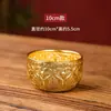 Tazón de lata para agua potable tailandesa vajilla importado de Tailandia estilo del Sudeste Asiático Dai plata Pao Ruda tazón tazón para postre de batido